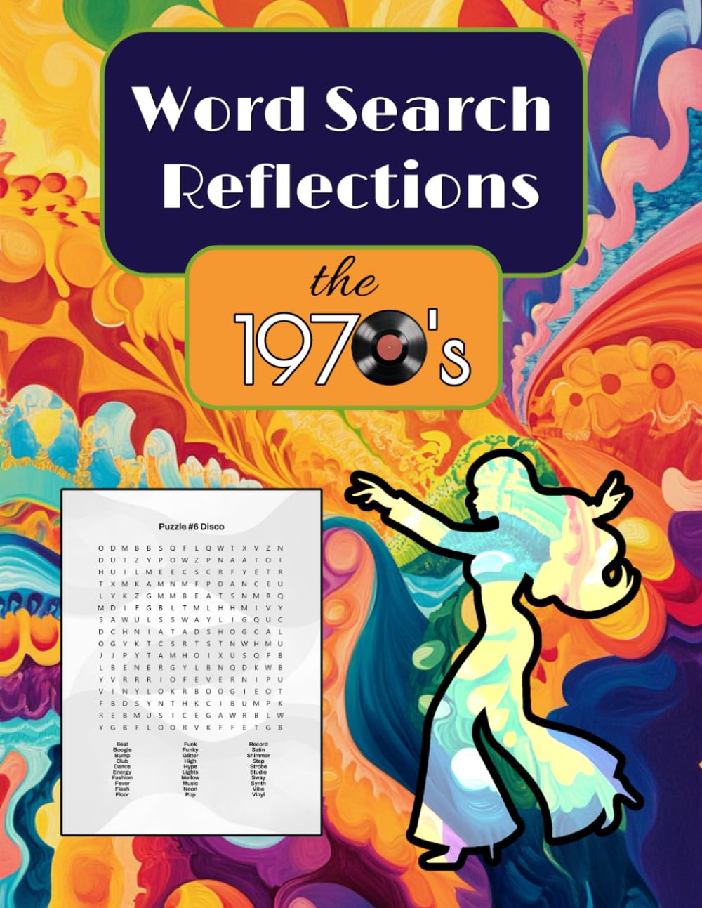 1970s Word Search Activity Book