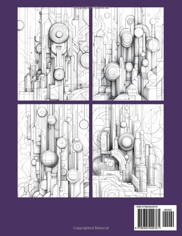 Abstract Geometrics Back Cover