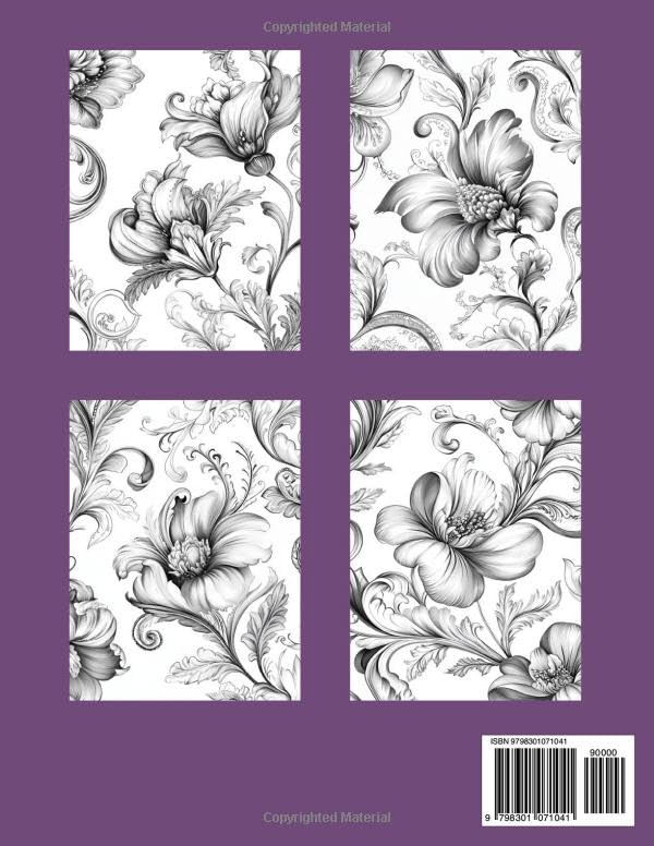 Floral Fancies Back Cover