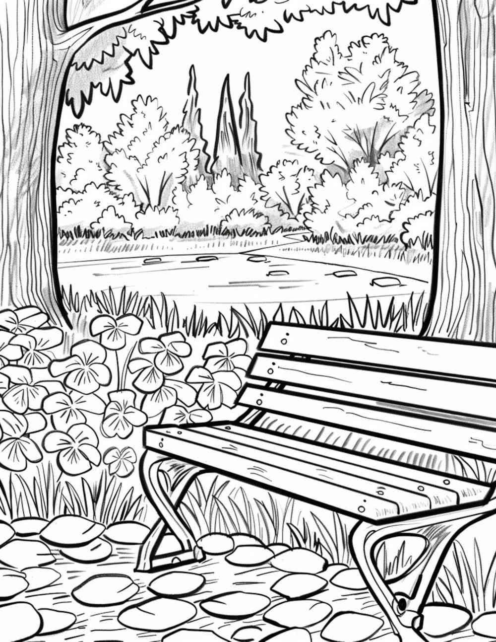 Friendly Flowers Sample Page 3