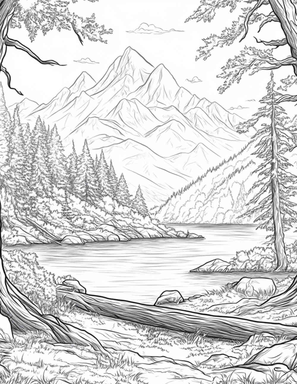 Majestic Mountains Sample Page 3