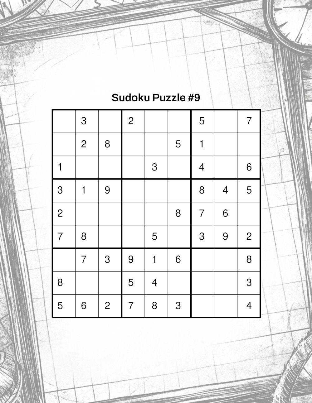 Beginner Level Sudoku Sample 3