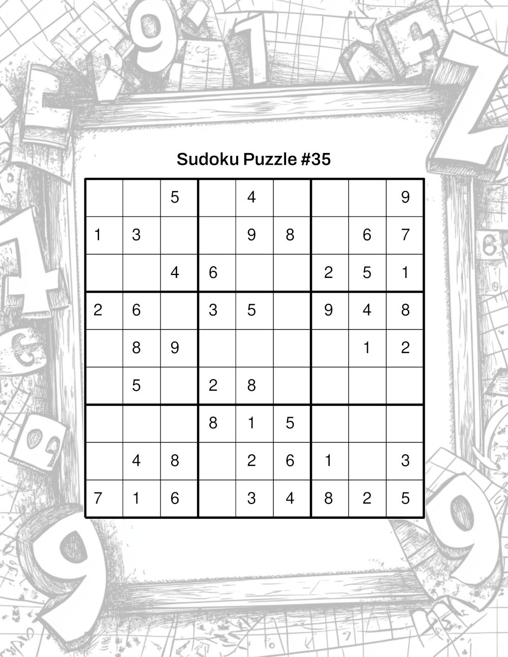 Beginner Level Sudoku Sample 3