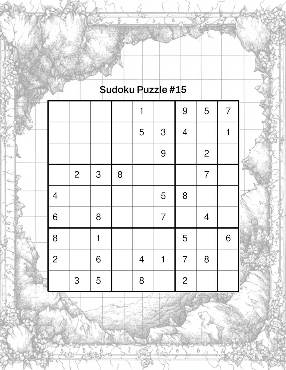 Intermediate Level Sudoku Sample 1