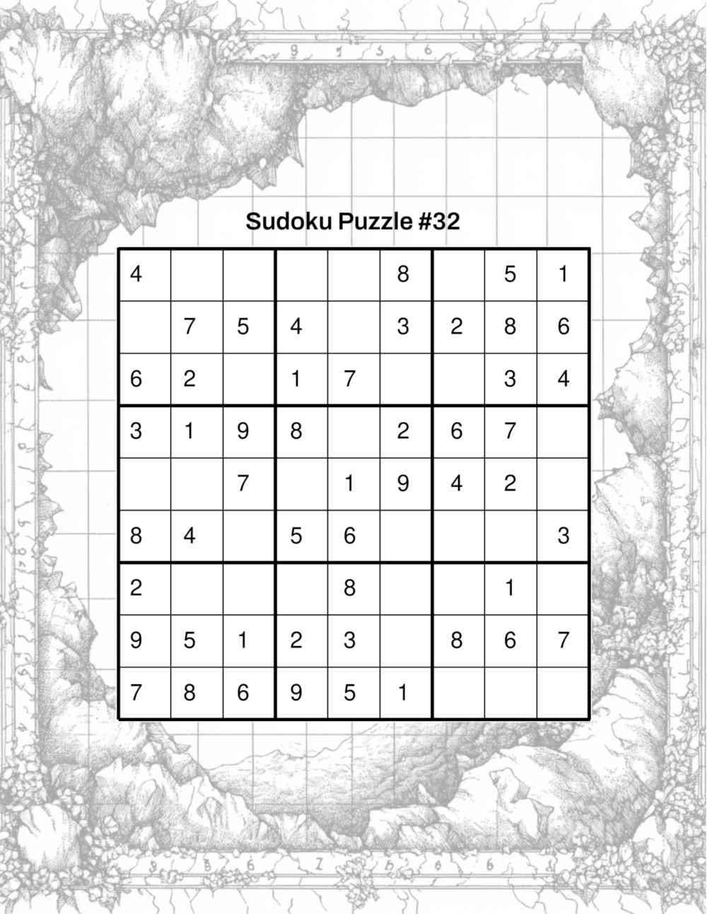 Easy Sudoku Puzzles Sample Page 3