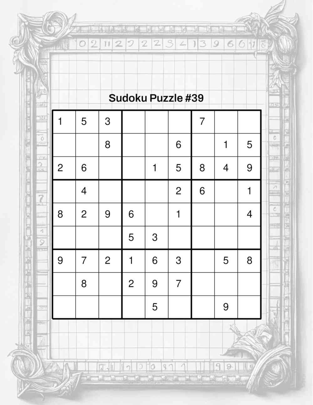 Intermediate Sudoku Puzzles Sample Page 2