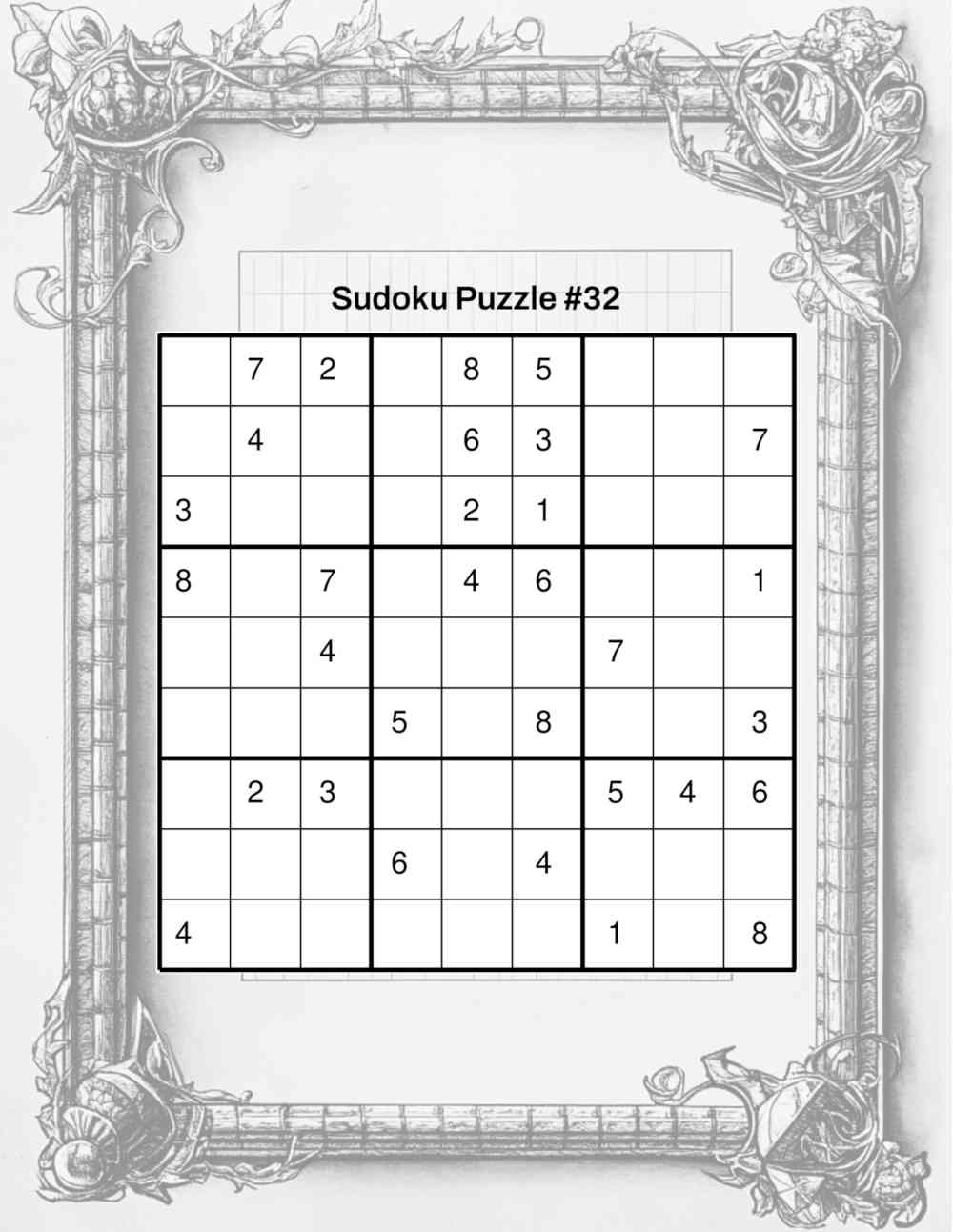 Difficult Sudoku Puzzles Volume 2 Book Sample Page 2