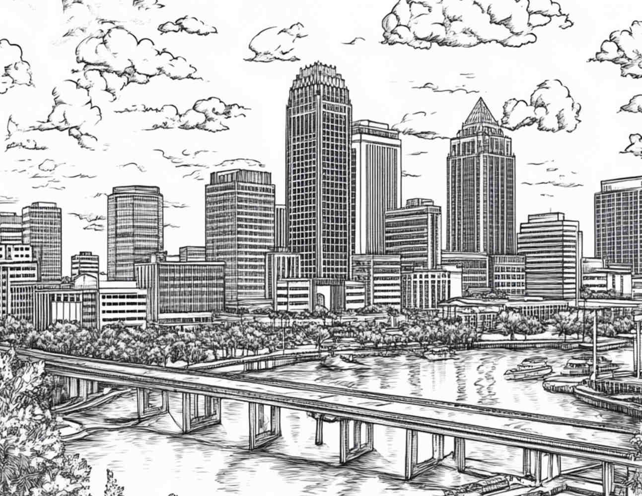 Jacksonville, FL Skyline