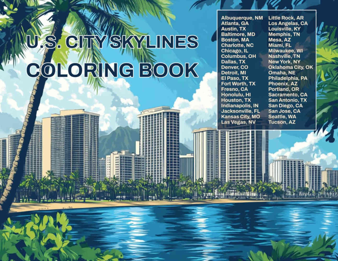 Abstract Geometrics Coloring Book